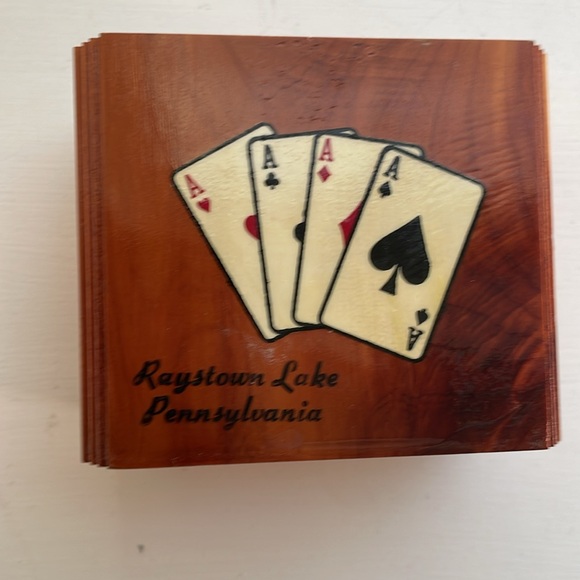 Vintage playing card holder - Picture 2 of 6